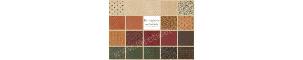 Fluttering Leaves - Kansas Troubles Quilters by Moda Fabrics